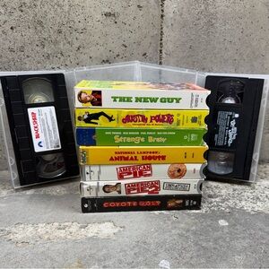 Comedy Classics VHS Bundle Austin Powers American Pie Animal House